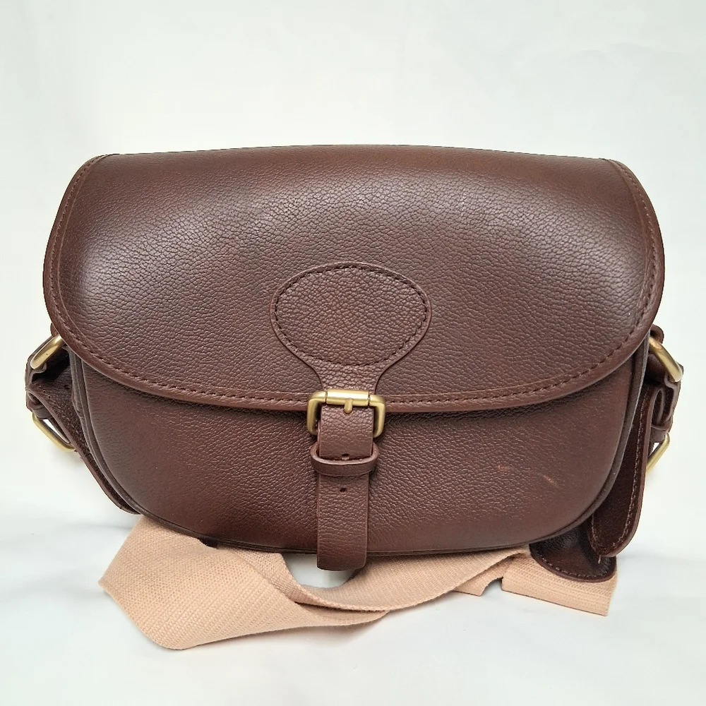 Brown Leather Crossbody Bag